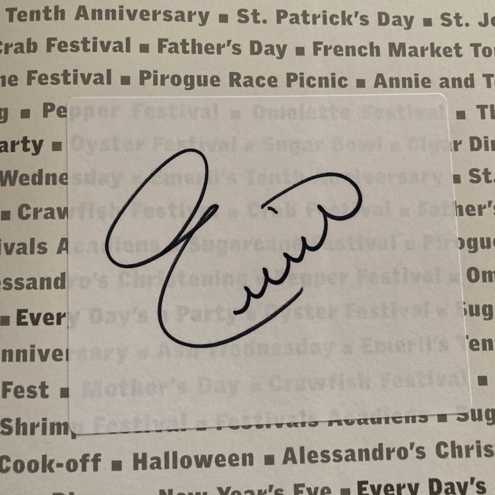 Emeril Lagasse Louisiana Autographed cookbook - Picture 4 of 11